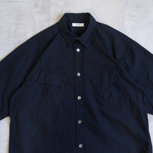 Load image into Gallery viewer, FUJITO　A/W FATIGUE SHIRT　ネイビー　大きいサイズ　メンズ　シャツ　テングストア大阪
