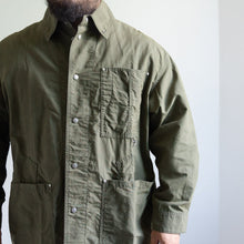 画像をギャラリービューアに読み込む, GARDENER NC WAX WORKERS COAT- KHAKI -
