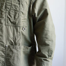 画像をギャラリービューアに読み込む, GARDENER NC WAX WORKERS COAT- KHAKI -
