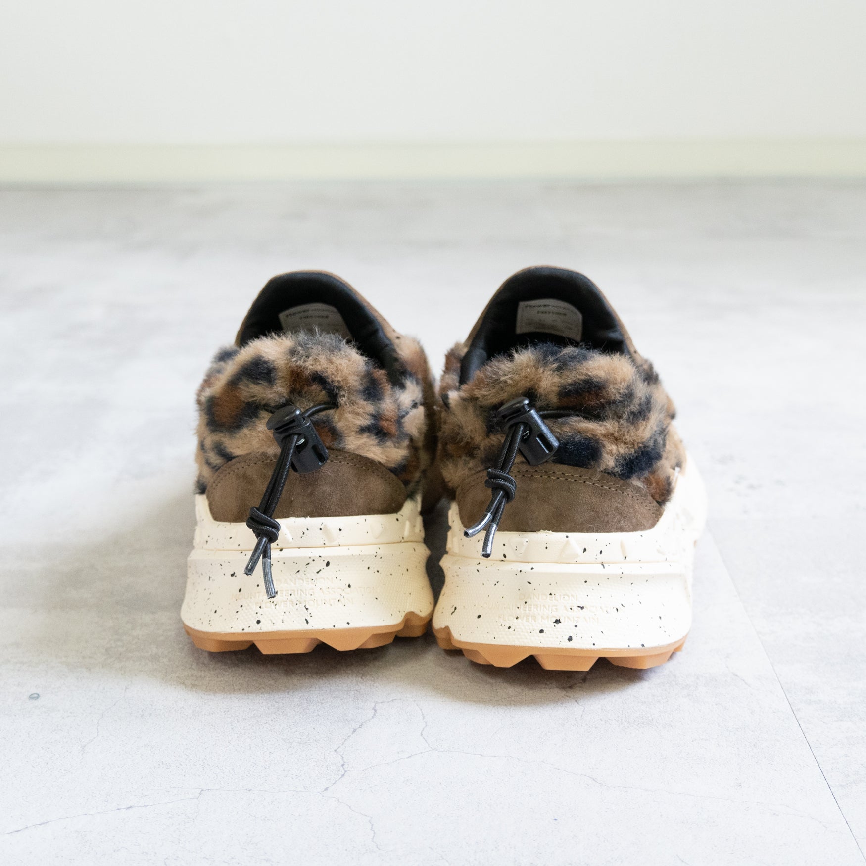 FLOWER MOUNTAIN HONEY COMB - BROWN LEOPARD - – TENG STORE OSAKA