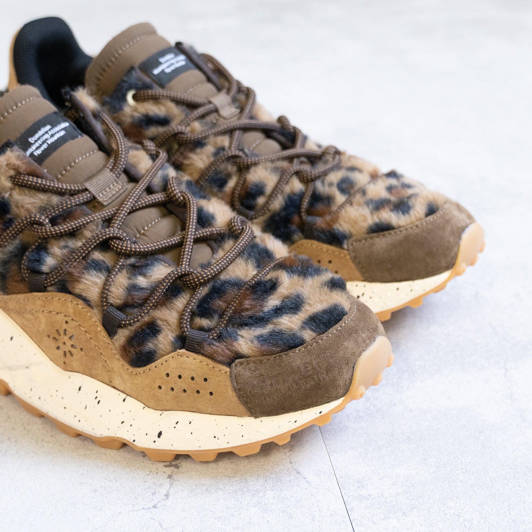FLOWER MOUNTAIN RAIKIRI- BROWN LEOPARD - – TENG STORE OSAKA