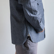 Load image into Gallery viewer, NIGEL CABOURN　NEW MEDICAL SHIRT　インディゴ　シャツ　大きいサイズ　メンズ　テングストア大阪
