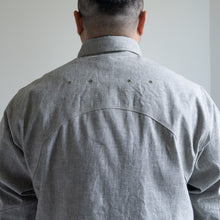 Load image into Gallery viewer, NIGEL CABOURN　NEW MEDICAL SHIRT　インディゴ　シャツ　大きいサイズ　メンズ　テングストア大阪
