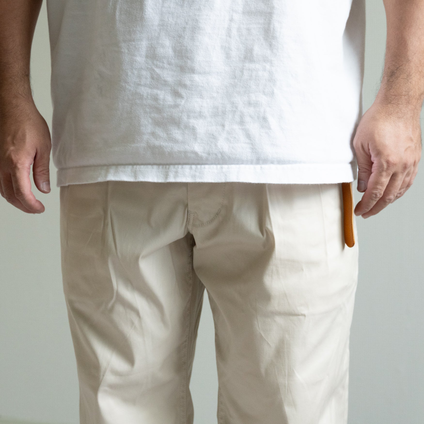 NARROW LEATHER BELT - CAMEL - – TENG STORE OSAKA