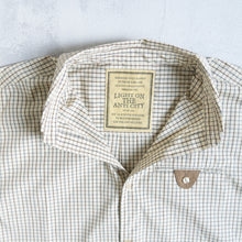 画像をギャラリービューアに読み込む, A/E FLAP POCKET SHIRTS -CHECK IVORY -
