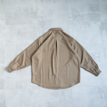 画像をギャラリービューアに読み込む, A/E FLAP POCKET SHIRTS - BROWN -
