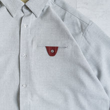 画像をギャラリービューアに読み込む, A/E FLAP POCKET SHIRTS - ASH -
