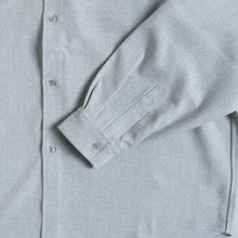 画像をギャラリービューアに読み込む, A/E FLAP POCKET SHIRTS - ASH -
