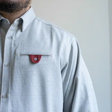 画像をギャラリービューアに読み込む, A/E FLAP POCKET SHIRTS - ASH -
