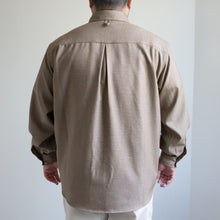 画像をギャラリービューアに読み込む, A/E FLAP POCKET SHIRTS - BROWN -
