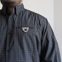 Load image into Gallery viewer, A/E Flap Pocket Shirts --CHECK BLACK-
