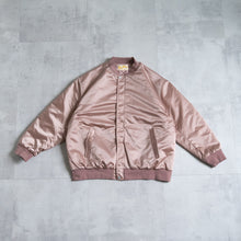 画像をギャラリービューアに読み込む, MAC MURRAY SATIN ZIP BLOUSON - SILKY PINK -
