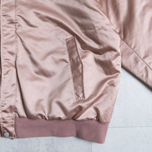 画像をギャラリービューアに読み込む, MAC MURRAY SATIN ZIP BLOUSON - SILKY PINK -
