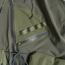 画像をギャラリービューアに読み込む, ALL WEATHER DOUBLE ACTION 2WAY COLLAR JACKET -OLIVE-
