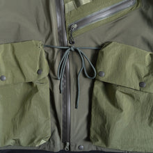 画像をギャラリービューアに読み込む, ALL WEATHER DOUBLE ACTION 2WAY COLLAR JACKET -OLIVE-
