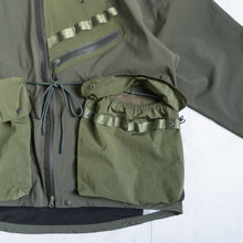 画像をギャラリービューアに読み込む, ALL WEATHER DOUBLE ACTION 2WAY COLLAR JACKET -OLIVE-
