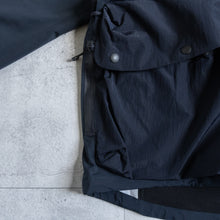 画像をギャラリービューアに読み込む, ALL WEATHER DOUBLE ACTION 2WAY COLLAR JACKET -NAVY-
