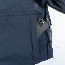 画像をギャラリービューアに読み込む, ALL WEATHER DOUBLE ACTION 2WAY COLLAR JACKET -NAVY-
