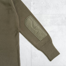 Load image into Gallery viewer, Non Down Military Crew Knit -D.OLIVE-
