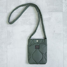 Load image into Gallery viewer, MILITARY CROSSBODY DOWN BAG - OLIVE-
