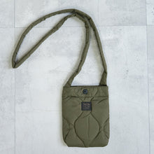 Load image into Gallery viewer, MILITARY CROSSBODY DOWN BAG - D.OLIVE -
