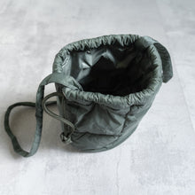 Load image into Gallery viewer, Drawstring Down Bag -D.SAGE GREEN-
