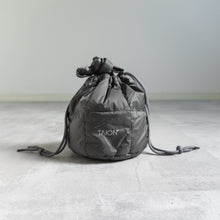 Load image into Gallery viewer, Drawstring Down Bag -D.Charcoal-
