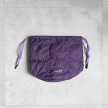 Load image into Gallery viewer, Drawstring Down Bag -D.Purple-
