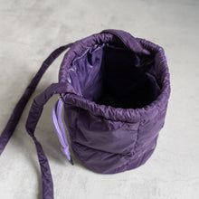 Load image into Gallery viewer, Drawstring Down Bag -D.Purple-
