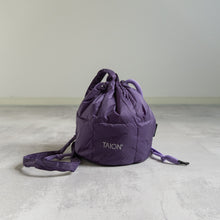 Load image into Gallery viewer, Drawstring Down Bag -D.Purple-
