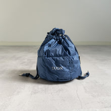 Load image into Gallery viewer, Drawstring Down Bag -D.blue-
