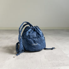 Load image into Gallery viewer, Drawstring Down Bag -D.blue-
