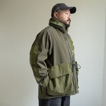 画像をギャラリービューアに読み込む, ALL WEATHER DOUBLE ACTION 2WAY COLLAR JACKET -OLIVE-
