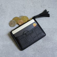 Load image into Gallery viewer, Embossing Minimum Wallet -Black-
