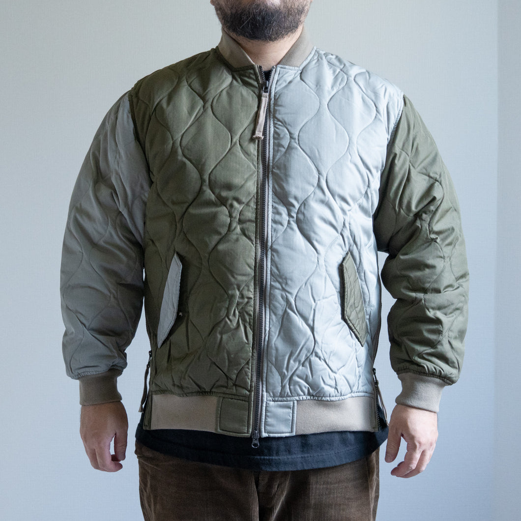 MILITARY  MA-1 DOWN JACKET - MULTI -