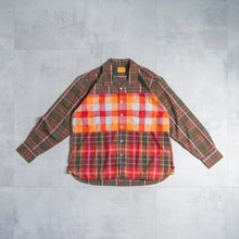 画像をギャラリービューアに読み込む, HORIZONTAL PANEL CAMP SHIRTS -RED CHECK -
