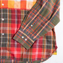 画像をギャラリービューアに読み込む, HORIZONTAL PANEL CAMP SHIRTS -RED CHECK -
