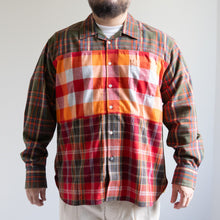 画像をギャラリービューアに読み込む, HORIZONTAL PANEL CAMP SHIRTS -RED CHECK -
