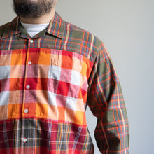 画像をギャラリービューアに読み込む, HORIZONTAL PANEL CAMP SHIRTS -RED CHECK -
