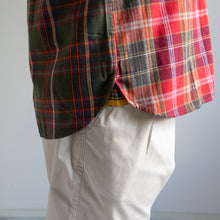 画像をギャラリービューアに読み込む, HORIZONTAL PANEL CAMP SHIRTS -RED CHECK -
