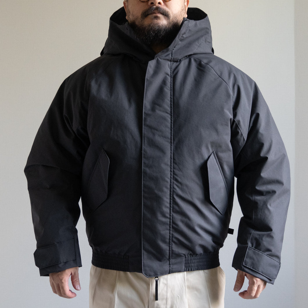 +phenix BOMBER DOWN JACKET -BLACK-