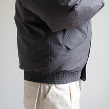 Load image into Gallery viewer, +phenix BOMBER DOWN JACKET -CHARCOAL-
