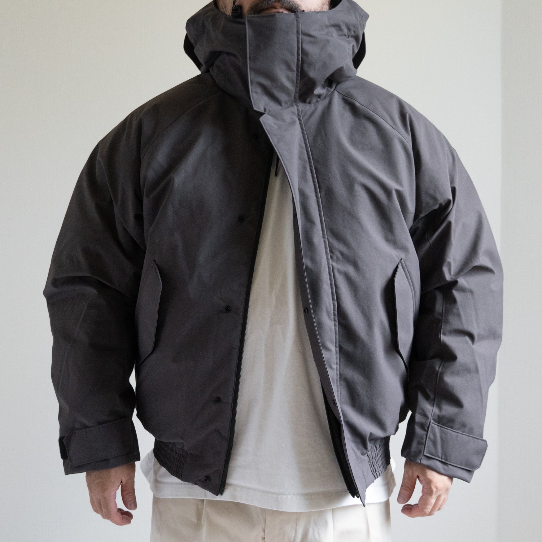 phenix BOMBER DOWN JACKET -CHARCOAL- – TENG STORE OSAKA