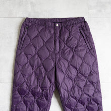 画像をギャラリービューアに読み込む, MILITARY SOFT SHELL DOWN PANTS - D.PURPLE -
