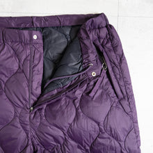 画像をギャラリービューアに読み込む, MILITARY SOFT SHELL DOWN PANTS - D.PURPLE -
