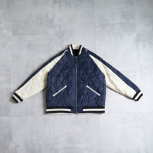 Load image into Gallery viewer, Japan Special Reversible Skajan Down Jacket -Black x Navy-
