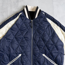 Load image into Gallery viewer, Japan Special Reversible Skajan Down Jacket -Black x Navy-
