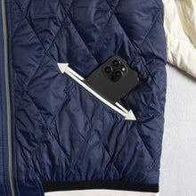 Load image into Gallery viewer, Japan Special Reversible Skajan Down Jacket -Black x Navy-
