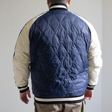 Load image into Gallery viewer, Japan Special Reversible Skajan Down Jacket -Black x Navy-
