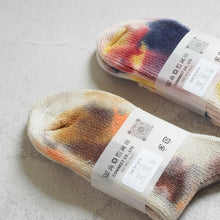 画像をギャラリービューアに読み込む, DASH DYE QUATER SOCKS - BROWN -
